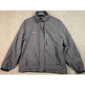 Pooluly Full Zip Faux Fur Lined Performance Sport Weather Gear Jacket Women's L